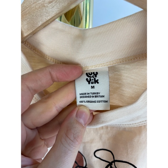 Blush Abstract Crop Top - Picture 7 of 8